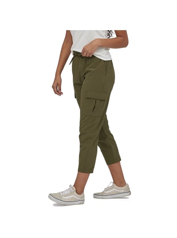 Patagonia W FLEETWITH PANTS in Grün