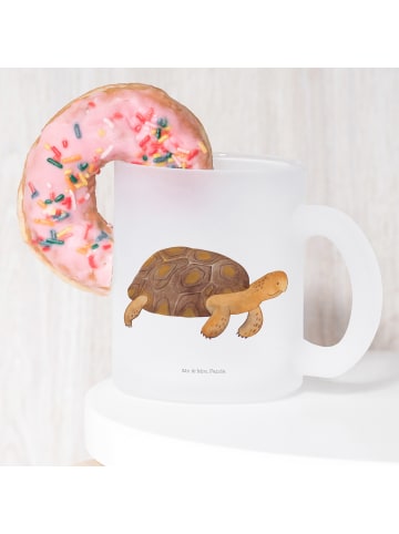 Mr. & Mrs. Panda Kaffeebecher Schildkröte MHerzieren ohne Spruch in Transparent