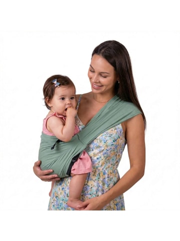 Schmusewolke Speedy Eucalyptus - Hüfttrage aus Musselin