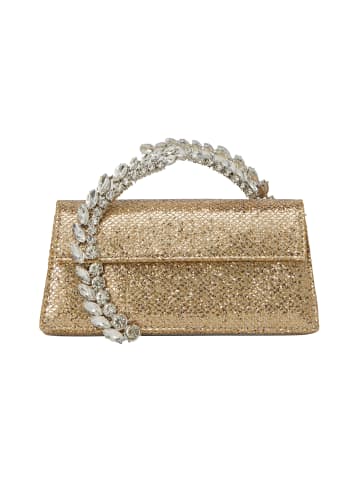 faina Women Handbag in Gold