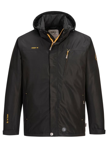 First B Funktionsjacke "Askan", Regenjacke, Outdoorjacke, Übergangsjacke, in black