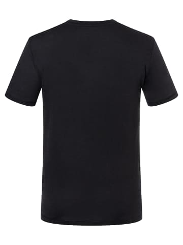 super.natural vielseitiges Merino-Tee in schwarz