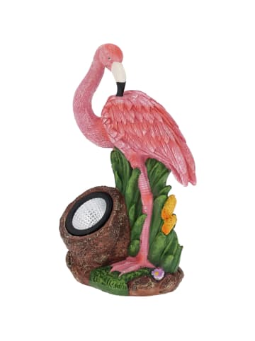 PROGARDEN Gartenfigur Flamingo in mehrfarben