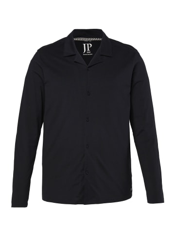 JP1880 Langer Schlafanzug in schwarz
