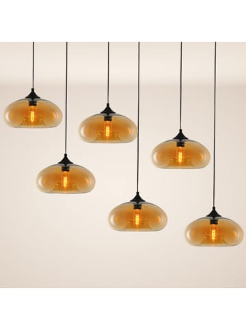 s.LUCE Hängeleuchte Cruet mehrflammig in Amber