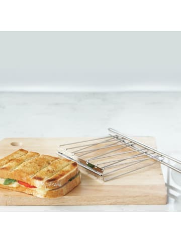DUALIT | Toaster, 2in1 Kombi-Toaster, poliert, 2 Scheiben