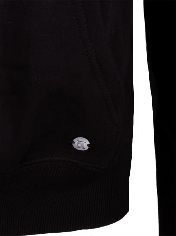 HIS Kapuzensweatshirt Hoodie Crafted Goods in Black