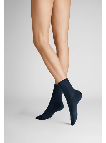 Hudson Socken Only 2-Pack Rollrand in Marine
