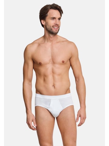 Schiesser Sportslip Cotton Essentials Feinripp in Weiß