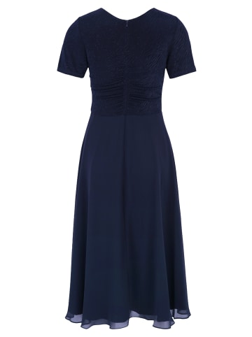 Vera Mont Cocktailkleid im Glitzer-Look in Patch Dark Blue/Dark Blue