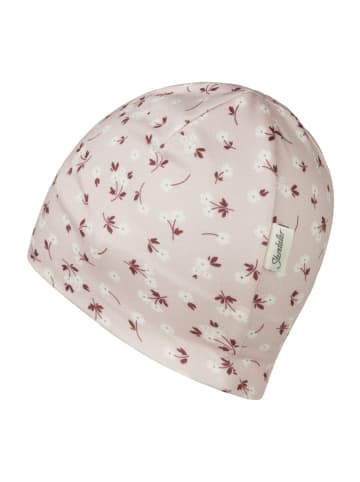 Sterntaler Beanie Blümchen in rose