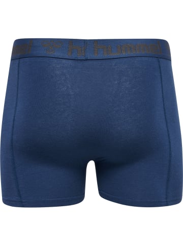 Hummel Boxershorts Hmlmarston 4-Pack Boxers in BLACK/INSIGINA BLUE