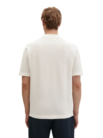 Marc O'Polo Strick-Poloshirt DFB Travel Collection in Silky White