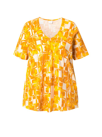 Ulla Popken Shirt in honiggelb
