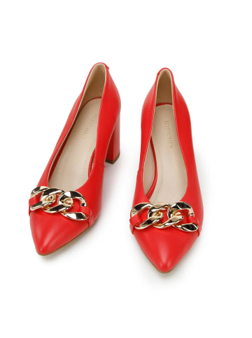 Wittchen Leather pumps in Red