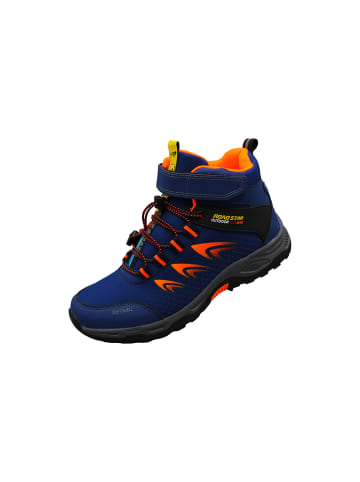 Roadstar Winterstiefel in Blau/Orange