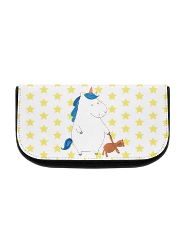 Mr. & Mrs. Panda Kulturbeutel Einhorn Teddy ohne Spruch in Weiß