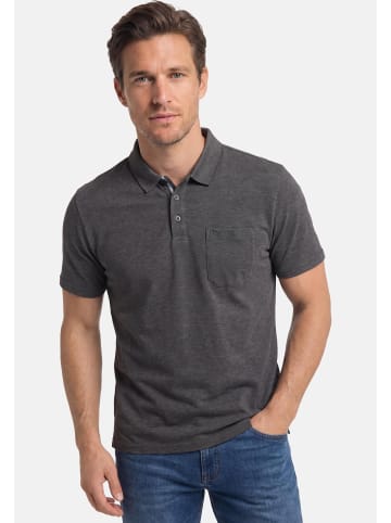 Redmond Poloshirt Basic in Dunkelgrau