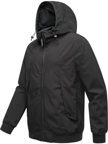 ragwear Kapuzenjacke Tyller Bonded in Black