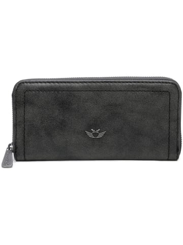 Fritzi aus Preußen Fritzi10 Nicole Vintage Geldbörse 20 cm in black idol