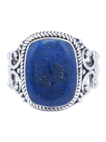 mantraroma 925er Silber - Ringe mit Lapis Lazuli