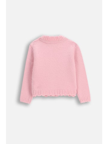 Coccodrillo Strickjacke in gedämpftes Rosa