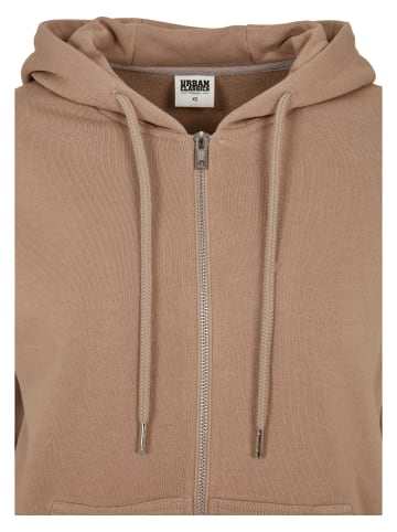 Urban Classics Zip-Kapuzenpullover in softtaupe