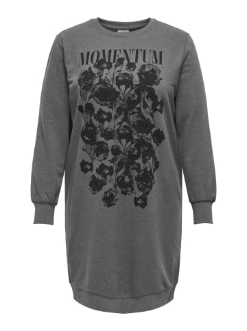 ONLY Carmakoma Sweatshirt-Kleid in Magnet