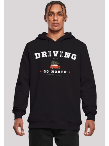 F4NT4STIC Hoodie Driving Home Christmas in schwarz