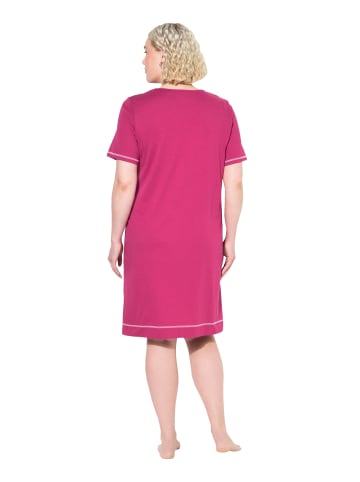 Ulla Popken Nachthemd in rubin