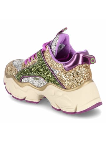 Buffalo Schnürhalbschuh in gold