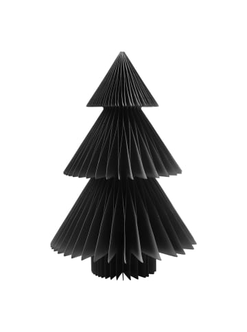 Villeroy & Boch Papierbaum groß Black XMAS in schwarz