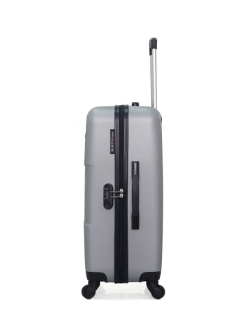 BlueStar Mittelgroßer Koffer MIAMI in Grau (64L)