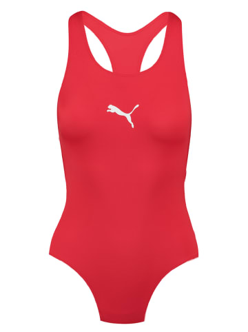 Puma BadeanzugSWIM WOMEN RACERBACK SWIMSUIT inRot