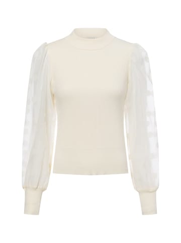 Y.A.S Pullover YASDotme in ecru - 0002