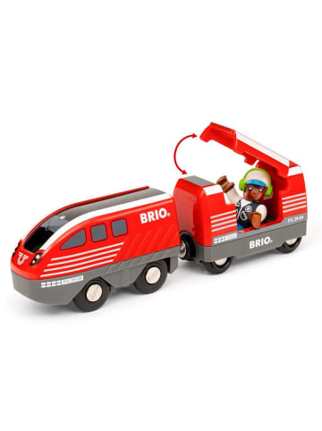 Brio Aktionsspiel BRIO World - Zugset mit Rückziehmotor Ab 3 Jahre in bunt