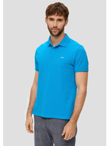 s.Oliver Polo-Shirt kurzarm in Türkis