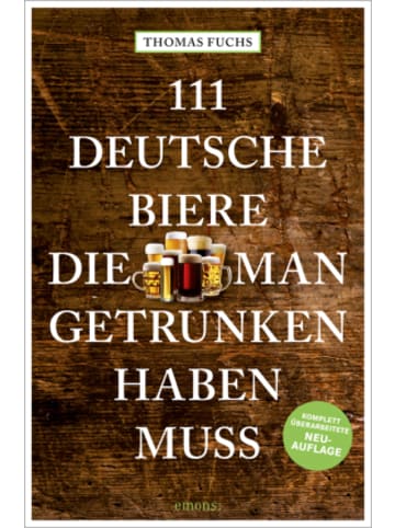 Emons Verlag Buch - 111 Deutsche Biere, die man getrunken haben muss