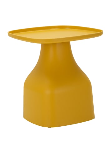 Mauro Ferretti Gelber Kunststofftisch 48x48x50 cm