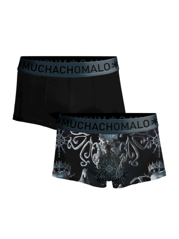 Muchachomalo 2er-Set: Boxershorts in Multicolor/Grey