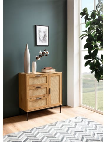 FineBuy Sideboard in Braun / Spanplatte / 80x36x82