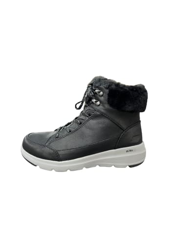 Skechers Stiefelette GLACIAL ULTRA-COZYLY GOWALK in schwarz