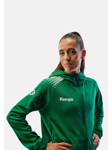 Kempa Kapuzenjacke Ambition 28 Women in lagune/weiß