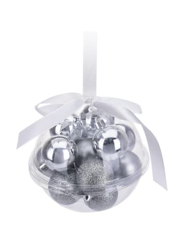 Home&Styling Collection Weihnachtskugeln in silber