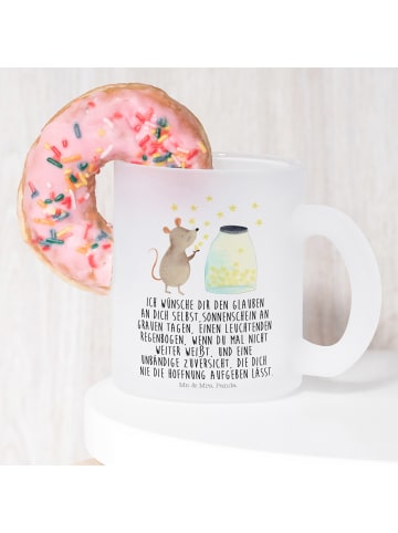 Mr. & Mrs. Panda Häferl Maus Sterne mit Spruch in Transparent