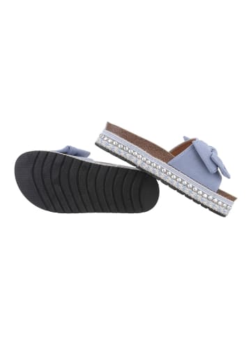 Ital-Design Sandale & Sandalette in Hellblau