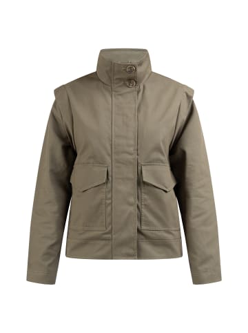 DreiMaster Vintage Damen Übergangsjacke in Oliv