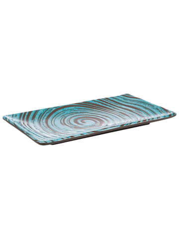 APS Tablett / Sushiboard CANCUN in Blau - 23,5 x 13,5 cm, H: 1,5 cm          