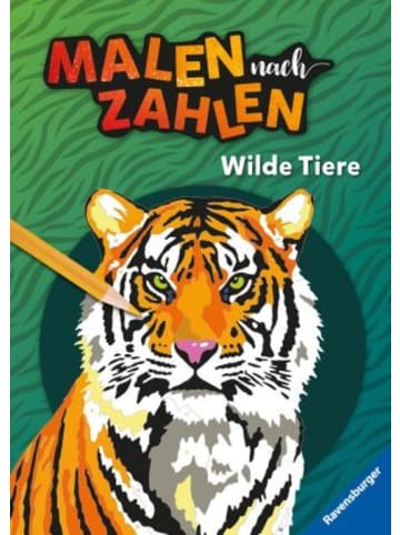 Ravensburger Verlag GmbH Buch - Malen nach Zahlen - Wilde Tiere