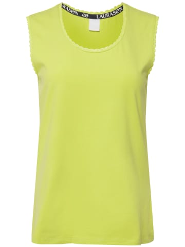 LAURASØN Strick-Top in limonengrün